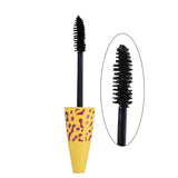 1 Units = 2 pcs High Quality Professional makeup Leopard Eye liner Entice Colossal Mascara Liquid Eyeliner Black + cheetah