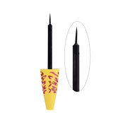 1 Units = 2 pcs High Quality Professional makeup Leopard Eye liner Entice Colossal Mascara Liquid Eyeliner Black + cheetah