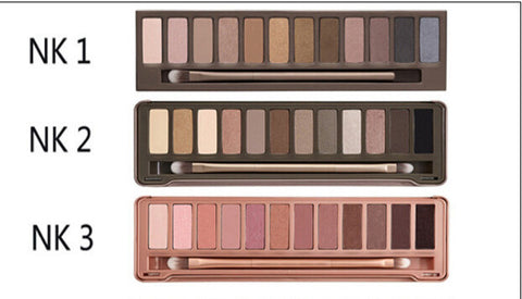 Naked 1,2,3, Makeup 12 Color Eyeshadow Palette