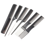 1 Units (Contain10 pieces) Black Professional Combs Barber Styling Barbers Sept. 15 cm-23 cm