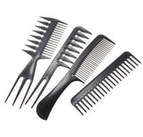 1 Units (Contain10 pieces) Black Professional Combs Barber Styling Barbers Sept. 15 cm-23 cm