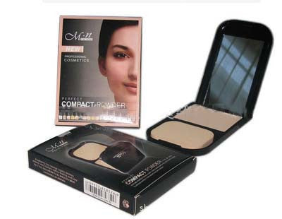 Brand M.N Professional Face Makeup Pressed Powder with Concealer Pencil Compact Powder